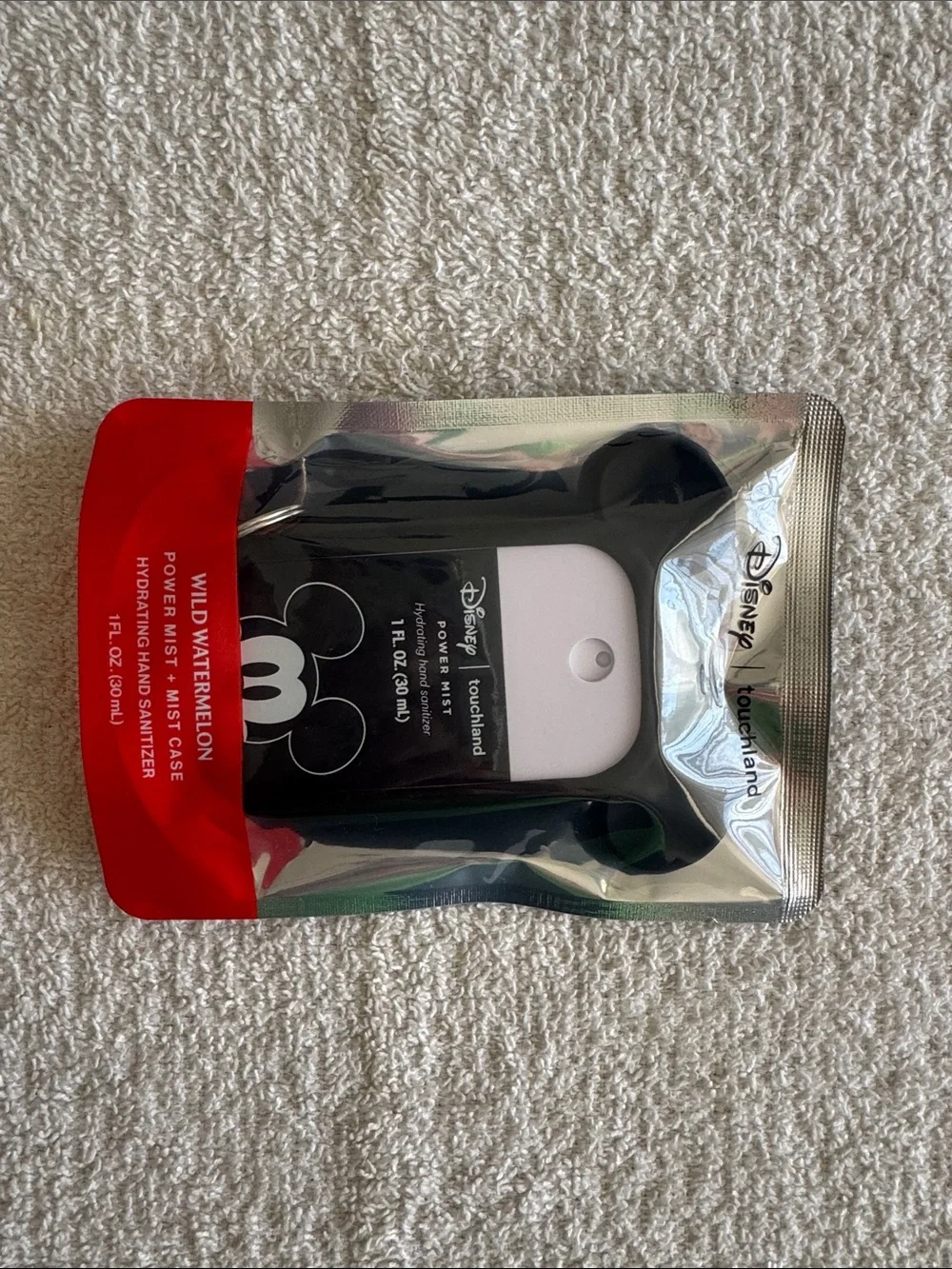 Touchland x Disney Wild Watermelon Power Mist with Black Mickey Case